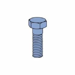 Unistrut Hex Head Cap Screw Hhcs037075eg,3/8-16 X 3/4" - Pkg Qty 250