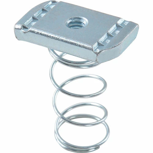 Global Industrial 1-5/8" Channel Nut P1006-1420egs, Electro-Galvanized, 1/4-20 - Pkg Qty 25 4 Global Industrial 1-5/8" Channel Nut P1006-1420egs, Electro-Galvanized, 1/4-20 - Pkg Qty 25 - Image 2