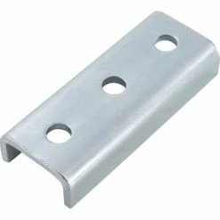 Global Industrial U Fitting, EG, 3 hole, 5 3/8" for 1-5/8" X 1-5/8" channel - Pkg Qty 4 -Wiring Devices shop online 713119 02
