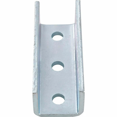Global Industrial U Fitting, EG, 3 hole, 5 3/8", for 1-5/8" X 7/8" channel - Pkg Qty 4 5 Global Industrial U Fitting, EG, 3 hole, 5 3/8", for 1-5/8" X 7/8" channel - Pkg Qty 4 - Image 3