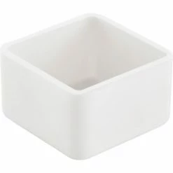 Global Industrial 1-5/8" Plastic White End Cap P2860-10vy - Pkg Qty 5