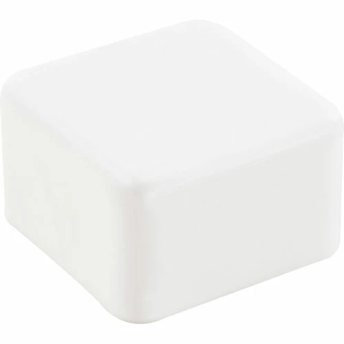 Global Industrial 1-5/8" Plastic White End Cap P2860-10vy - Pkg Qty 5 5 Global Industrial 1-5/8" Plastic White End Cap P2860-10vy - Pkg Qty 5 - Image 3