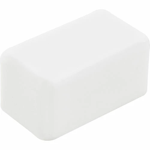 Global Industrial 1-5/8 X 7/8" Plastic White End Cap P2860-33vy - Pkg Qty 5 5 Global Industrial 1-5/8 X 7/8" Plastic White End Cap P2860-33vy - Pkg Qty 5 - Image 3