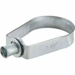 Global Industrial Adjustable Swivel Loop Hanger, Carbon Steel - Pkg Qty 5