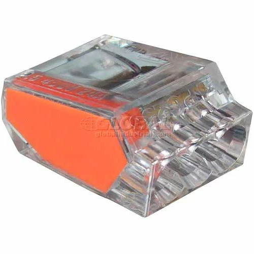 Gardner Bender 10-PC3 Pushgard® Push-In Connector, Orange, 3 Port - 100 pieces/Jar - Pkg Qty 6 3 Gardner Bender 10-PC3 Pushgard® Push-In Connector, Orange, 3 Port - 100 pieces/Jar - Pkg Qty 6