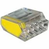 Gardner Bender 10-PC4 Pushgard® Push-In Connector, 4 Port - 100 pieces/Jar - Pkg Qty 5 -Wiring Devices shop online GDR 10 PC4