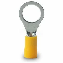 Gardner Bender 20-106 Ring Terminal, 12-10awg, 8-10 Stud, Yellow - 14 pk.