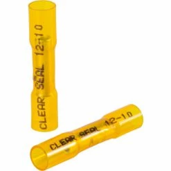 Gardner Bender Seal Butt Splice, Clear, 12-10, 25 Pack