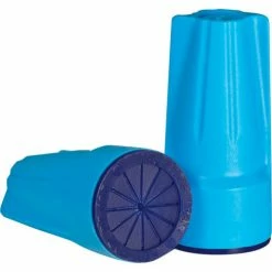 King Innovation DryConn Waterproof Wire Connector, Large, Aqua/Dark Blue, 15 Pack
