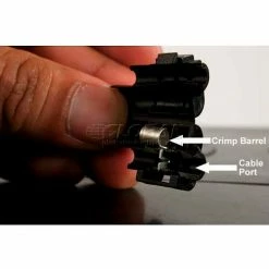 Quick Cable 160289-025 PVC Solderless Bullet Tap Splice .250, 16-14 Gauge, 25 Pcs