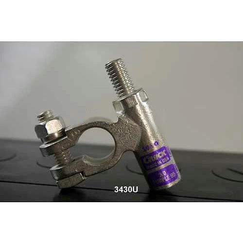 Quick Cable 3720-050N Universal Straight Clamp Connector, 2/0 Gauge, 50 Pcs 3 Quick Cable 3720-050N Universal Straight Clamp Connector, 2/0 Gauge, 50 Pcs