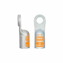 Quick Cable 4840-005F 3/8" Heavy Duty Copper Lug Crimp, 4/0 Gauge, 5 Pcs