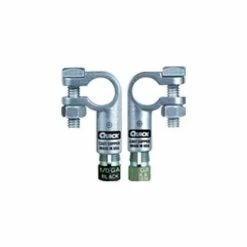 Quick Cable 5202-005N Left Elbow Negative Compression Connectors, 2 & 1 Gauge, 5 Pcs