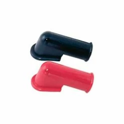 Quick Cable 5718-050R Red Straight Or Angle Lug Terminal Protectors, 4 Gauge, 50 Pcs