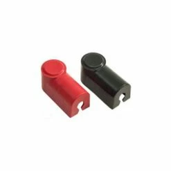 Quick Cable 5738-025R Red Terminal Protector Snapon Insulator, 8 & 10 Gauge, 25 Pcs