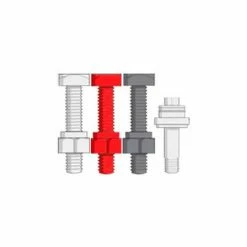 Quick Cable 6014-2001 Square Head & Nut, 5/16"-18 x 1-1/4"