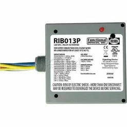 RIB® Enclosed Power Relay RIB013P, 20A, 3PST, 120VAC