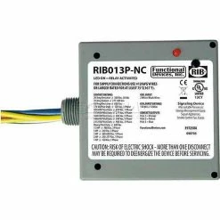 RIB® Enclosed Power Relay RIB013P-NC, 20A, 3PST-NC, 120VAC