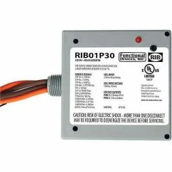 RIB® Enclosed Power Relay RIB01P30, 30A, DPST, 120VAC