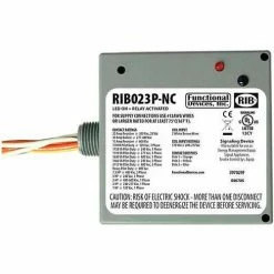 RIB® Enclosed Power Relay RIB023P-NC, 20A, 3PST-NC, 208-277VAC