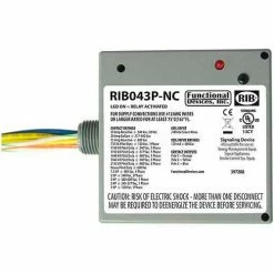 RIB® Enclosed Power Relay RIB043P-NC, 20A, 3PST-NC, 480VAC