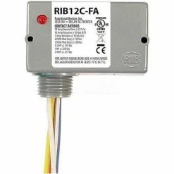 RIB® Enclosed Polarized Relay RIB12C-FA, 10A, SPDT, 12VAC/VDC