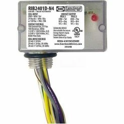 RIB® Enclosed Relay RIB2401D-N4, 10A, NEMA 4/4X, DPDT, 24VAC/DC/120VAC