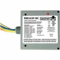 RIB® Enclosed Power Relay RIB243P-NC, 20A, 3PST-NC, 24VAC/DC