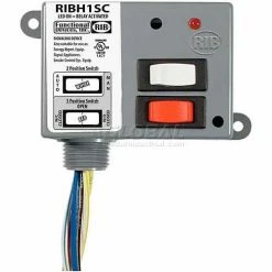 RIB® Enclosed Relay RIBH1SC / 10A / SPDT / 10-30VAC / DC / 208-277VAC / Override