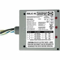 RIB® Enclosed Relays RIBL3C-NC, 10A, 3 SPST-NC, 10-30VAC/DC
