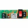 RIB® Track Mount Relay RIBM12S, 4", 15A, SPST, 12VAC/DC, Override