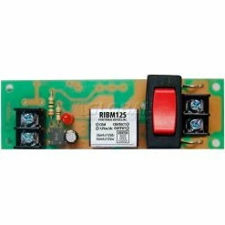 RIB® Track Mount Relay RIBM12S, 4", 15A, SPST, 12VAC/DC, Override