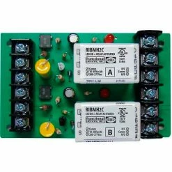 RIB® Track Mount Relay RIBMH2C, 4", 15A, 2 SPDT, 10-30VAC/DC/208-277VAC