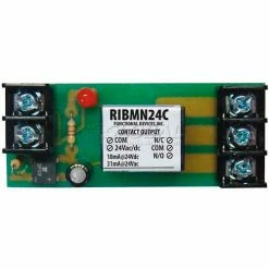 RIB® Track Mount Relay RIBMN24C, 2.75", 15A, SPDT, 24VAC/DC