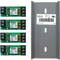 RIB® Track Mount Relay RIBMN24C-4T, 4 Panel, RIBMN24CS, 1-MT212-6