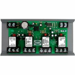 RIB® Panel I/O Expander RIBMN24Q4C, 2.75", 15A, 4-SPDT, 24VAC/DC, 0-5VDC Control W/MT212-6