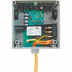 RIB® Enclosed Relay RIBTELS, Hi/Low Sep, 10A, SPST, 10-30VAC/DC Power, 5-30VAC/DC, Override