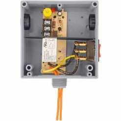 RIB® T Style Relay RIBTH1S, Enclosed, Hi/Low Sep. 10A, SPST, 10-30VAC/DC/208-277VAC, Override
