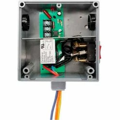 RIB® T Style Relay RIBTU1SC, Enclosed, Hi/Low Sep. 10A, SPDT, 10-30VAC/DC/120VAC, Override