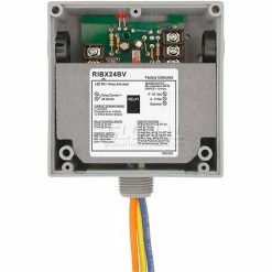 RIB® Enclosed Internal AC Sensor W/Relay RIBX24BV, Analog, 20A, SPDT, 24VAC/DC
