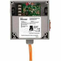 RIB® Enclosed Internal AC Sensor W/Relay RIBX24SBF, Fixed, 20A, SPST, 24VAC/DC, Override