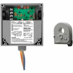 RIB® Enclosed Solid-Core AC Sensor W/Relay RIBXLCRA, Adjustable, 10A, SPDT, 10-30VAC/DC