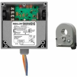 RIB® Enclosed Solid-Core AC Sensor W/Relay RIBXLCRF, Fixed, 10A, SPDT, 10-30VAC/DC
