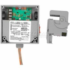 RIB® Enclosed Split-Core AC Sensor RIBXLSJA, Adjustable, 10A, SPST, 10-30VAC/DC, Override
