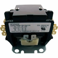 Supco DP252402 Contactor 25 Amps 240V 2 Pole