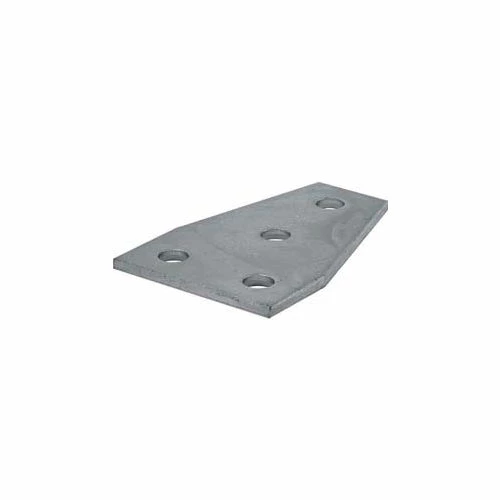Unistrut 1-5/8" Flat Plate P1358eg, 4 Hole, Electro-Galvanized - Pkg Qty 20 4 Unistrut 1-5/8" Flat Plate P1358eg, 4 Hole, Electro-Galvanized - Pkg Qty 20 - Image 2